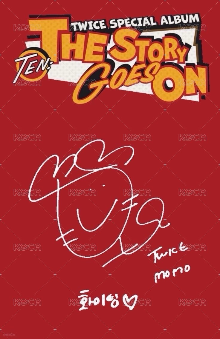 十週年特別專 專輯卡 Cast ver. 背面