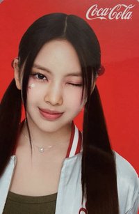 NJ x Coca-Cola ZERO 代言卡 可樂卡