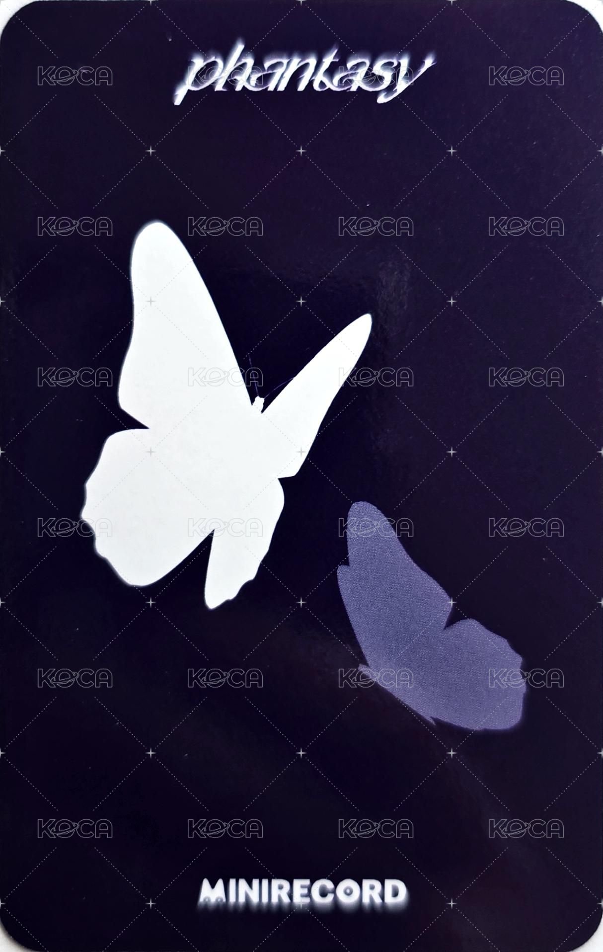 PHANTASY Pt.2 Sixth Sense oy 特典卡 心電感應ver. 背面