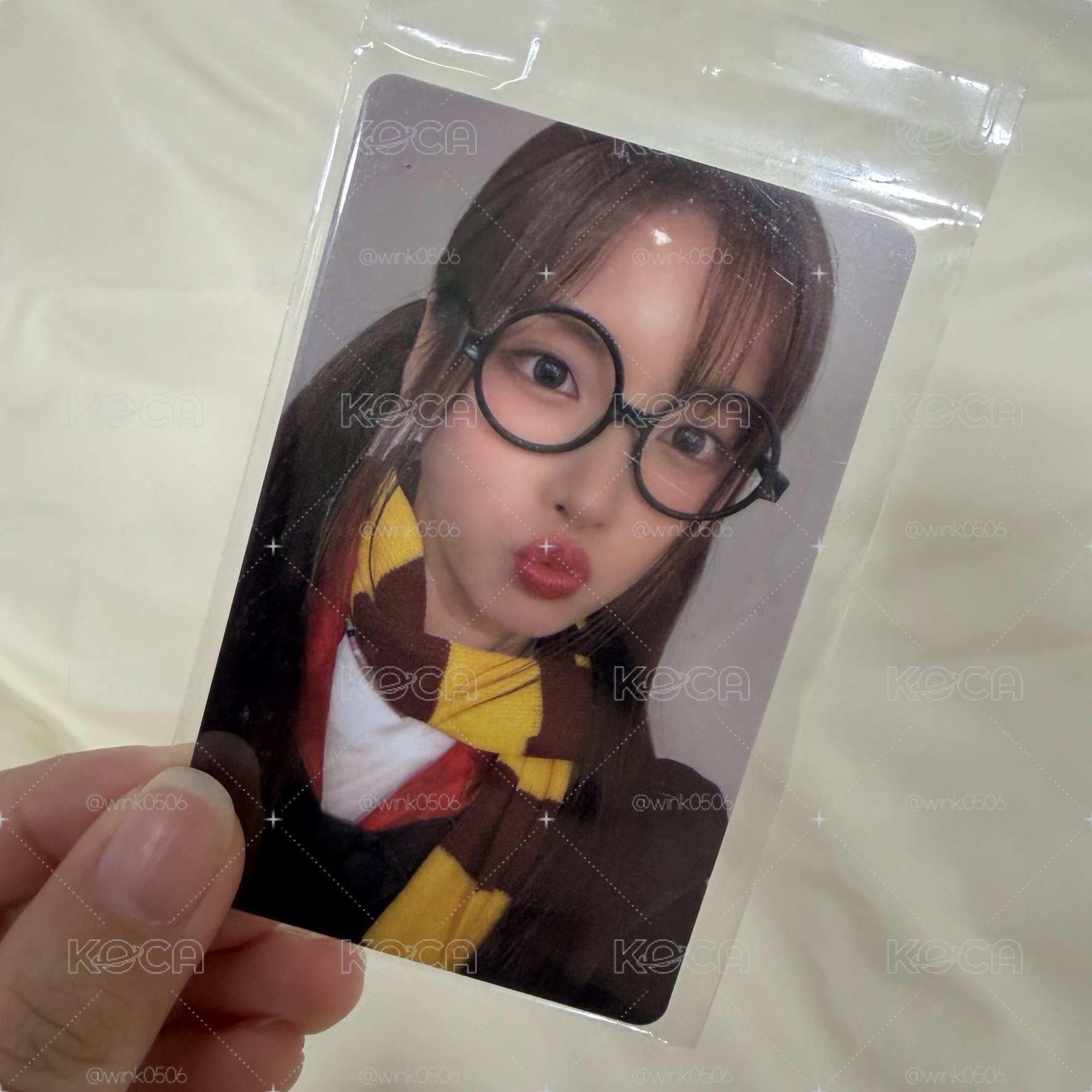 Jiwoo 哈利波特特典卡 PVC卡面