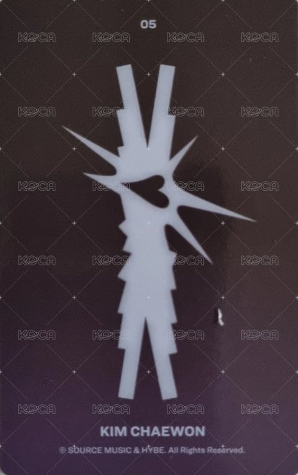 CRAZY 隨機卡  背面