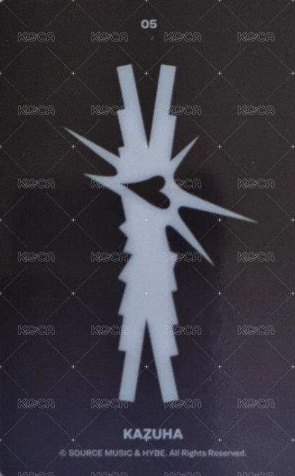 CRAZY 隨機卡  背面