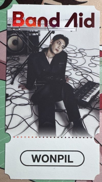 DAY6 元弼專輯透卡票卡 度云專輯票卡