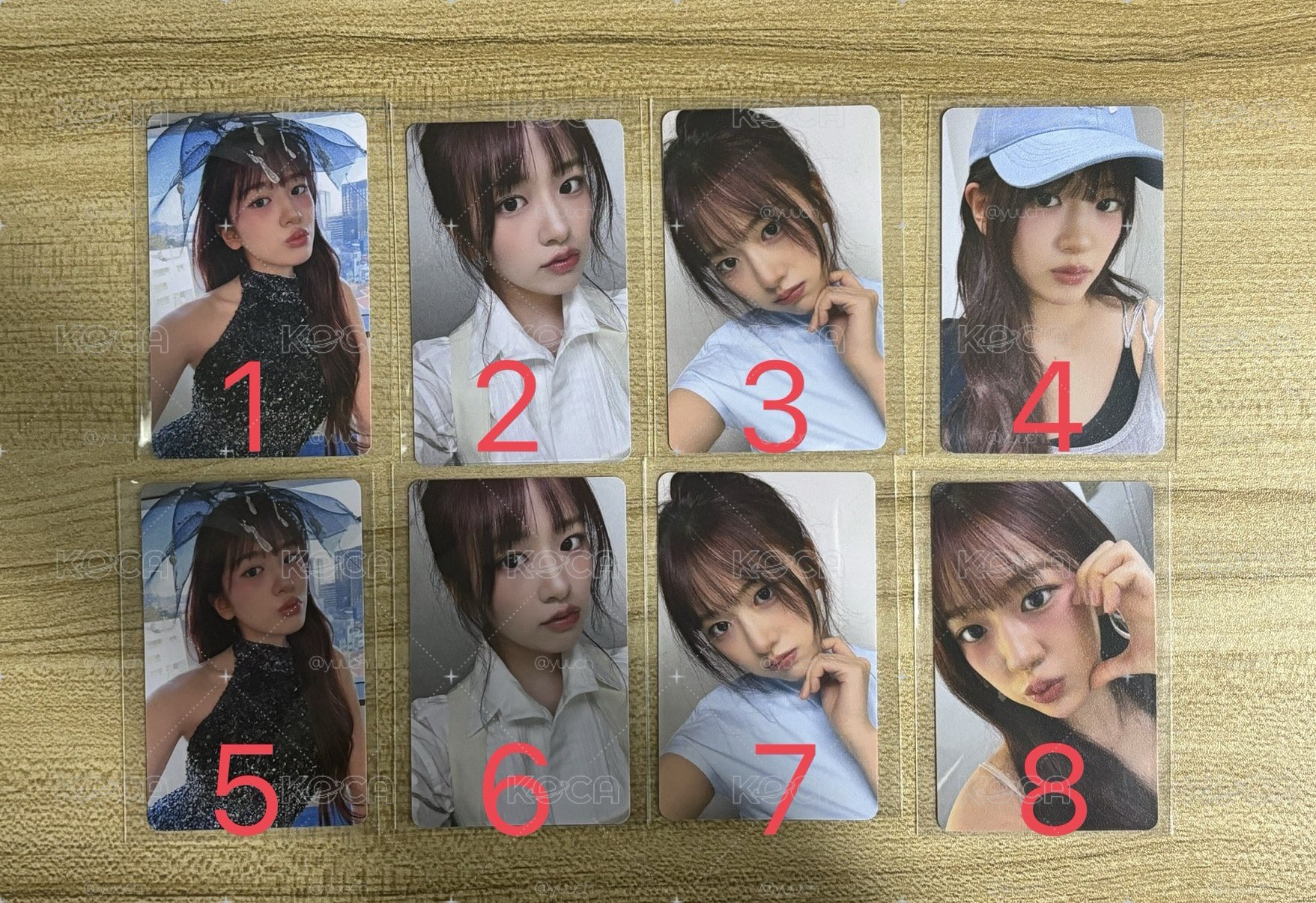 兪真 ARENA 雜誌卡(❤️綁💙)