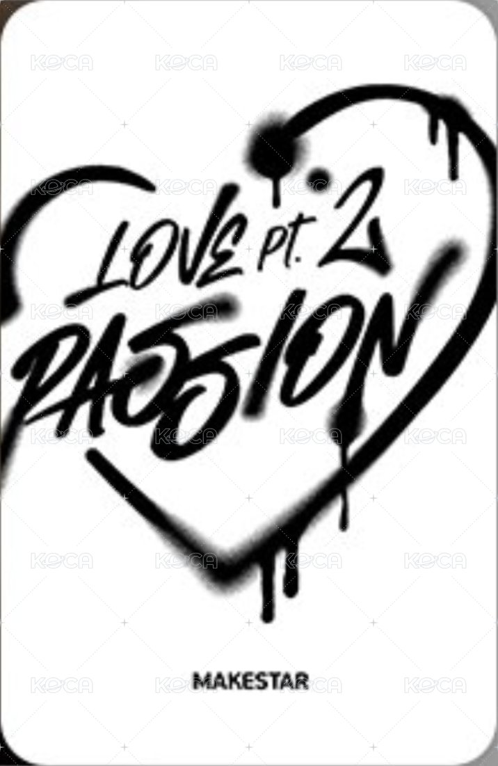 迷你五輯 ms 2.0 簽售卡 Halloween Candy ver. 背面