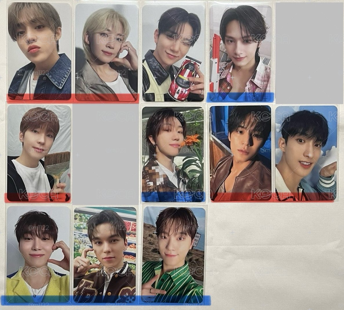 SEVENTEEN 2025年曆小卡