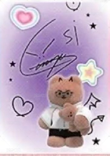 earpearp聯名 3.0 代言卡  背面