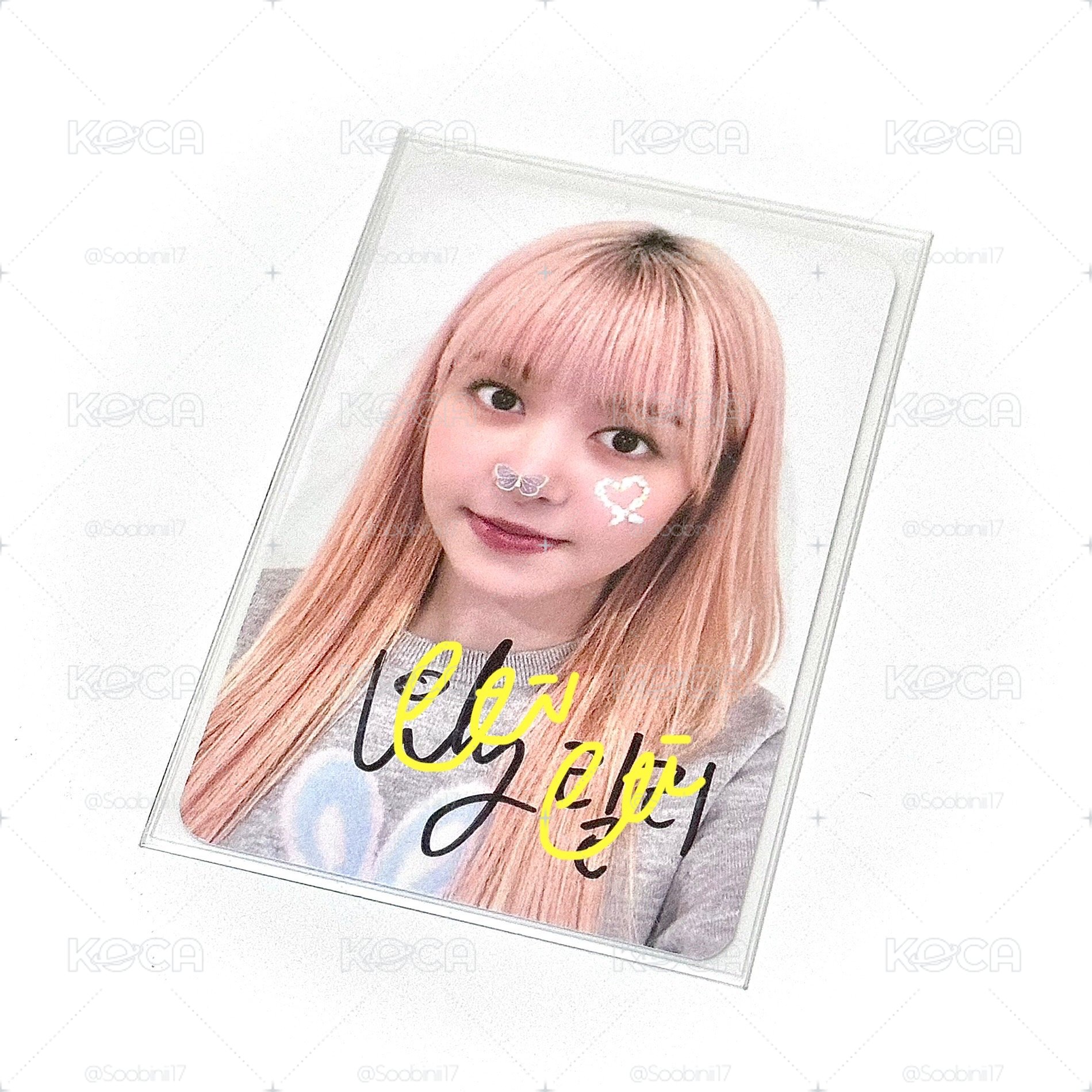 NMIXX LILY 簽卡