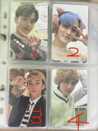 NCT 李馬克 MARK/專卡 年曆卡 周邊卡 卡包小卡