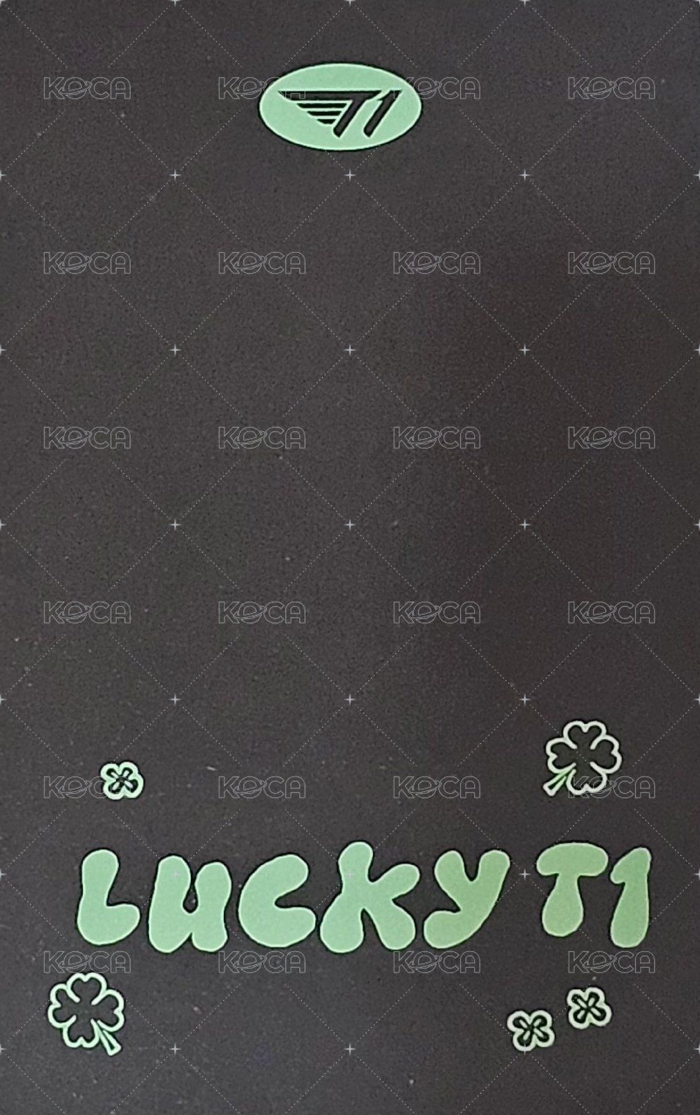 LuckyT1 會員禮卡  背面