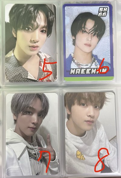 NCT 楷燦 HAECHAN 小卡/專卡 周邊卡 隨機卡
