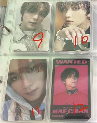 NCT 楷燦 HAECHAN 小卡/專卡 周邊卡 隨機卡