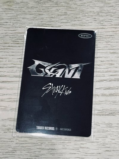 Stray kids 日本 Giant 塔店 特典小卡tower records 彬