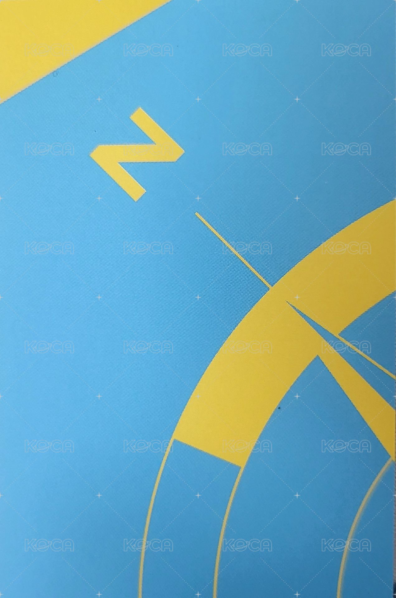 One to All 專輯卡 Wave ver. 背面