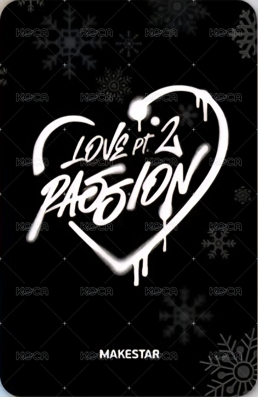 迷你五輯 ms 線上6.0 簽售卡 聖誕節 A ver. 背面