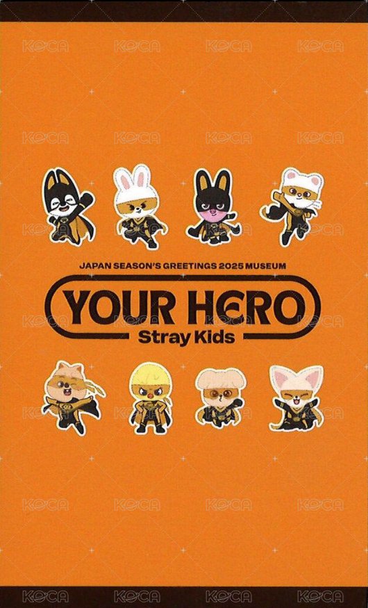 2025 日本年曆 入場卡 / 場限卡  背面