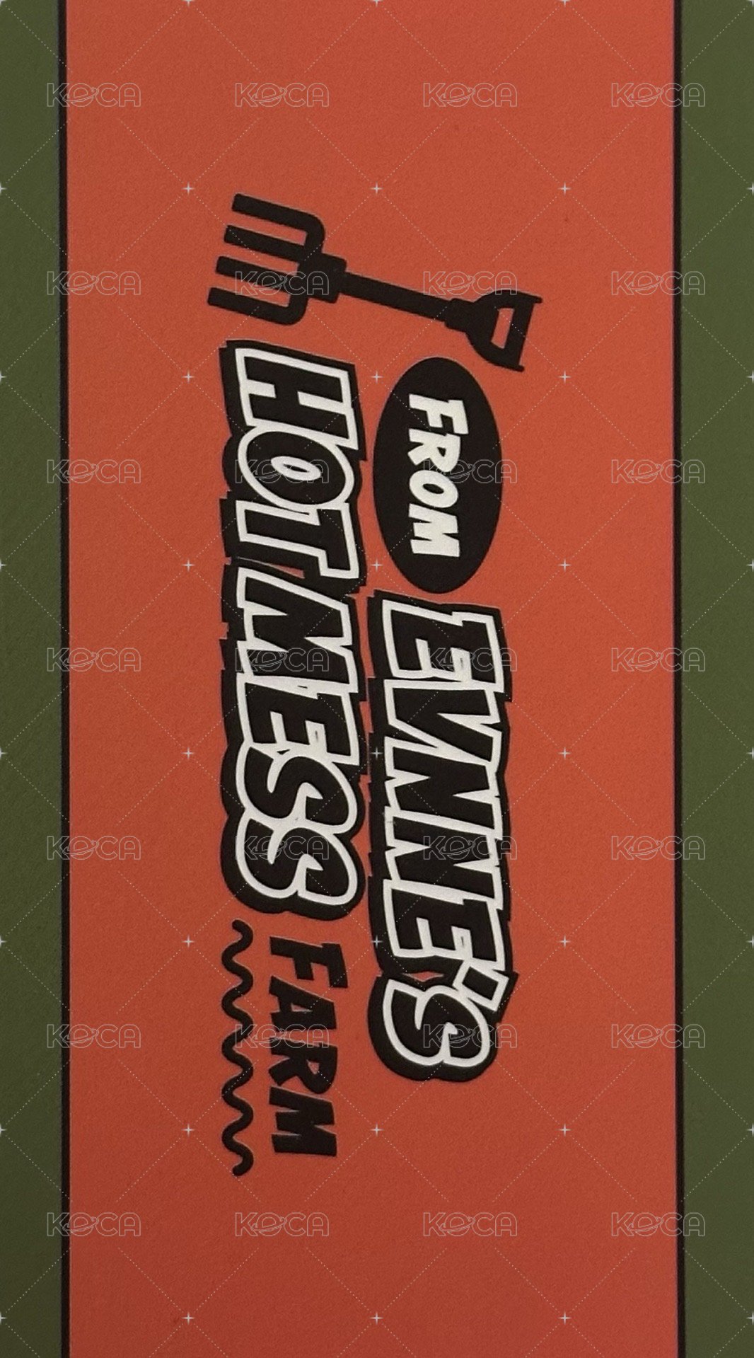 HOT MESS 專輯卡 專卡 折價卷 背面