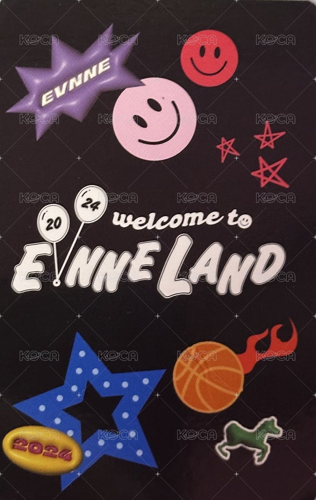 2024年曆 年曆卡  背面