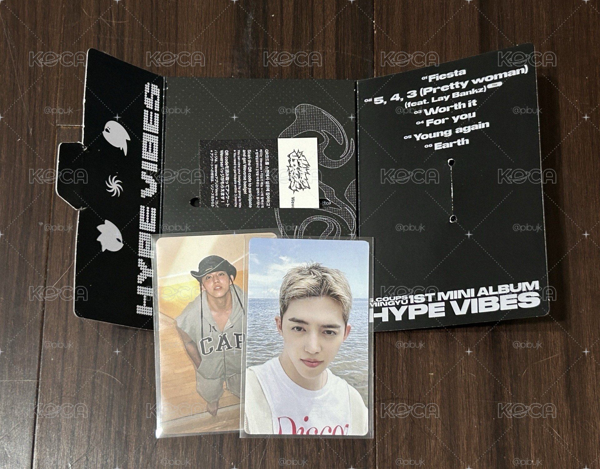 SEVENTEEN CxM HYPE VIBES Weverse Albums ver. 電子專 奎喆