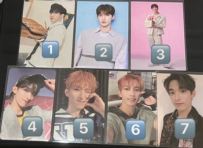 SEVENTEEN 李碩珉 DK 各式小卡