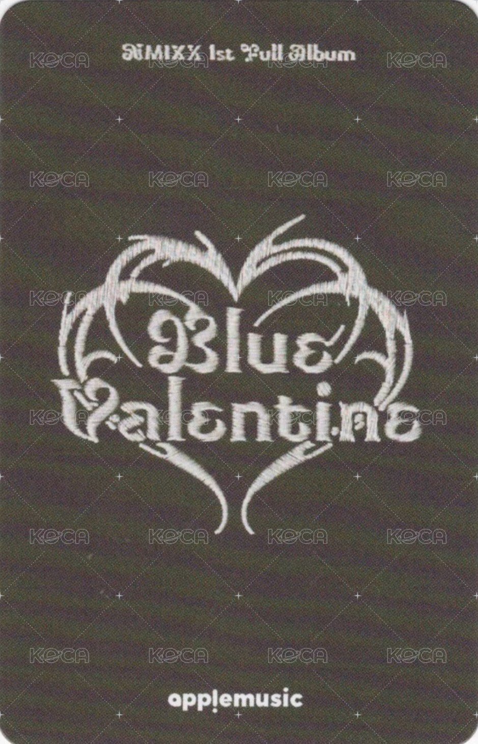 正規一 am 線上3.0 簽售卡 國家代表ver. 背面