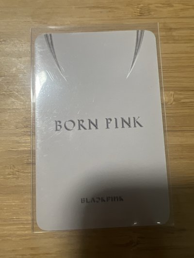 BORN PINK k4 團封 特典卡 