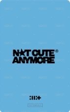 NOT CUTE ANYMORE 環球 預售 特典卡  背面