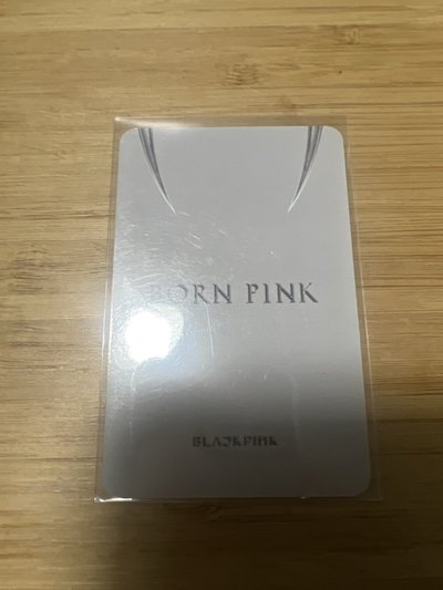 BORN PINK k4 特典卡 