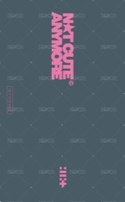 NOT CUTE ANYMORE hmv 預售 特典卡  背面