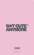 NOT CUTE ANYMORE Rakuten books 預售 特典卡  背面
