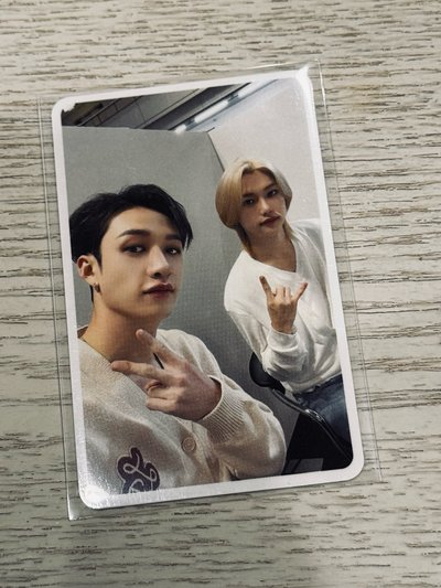 SKZ2020 JYP JAPAN 特典卡 拍手會雙人卡 燦菲