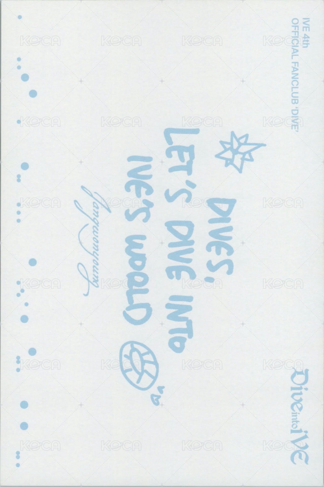 四期會員 明信片  背面