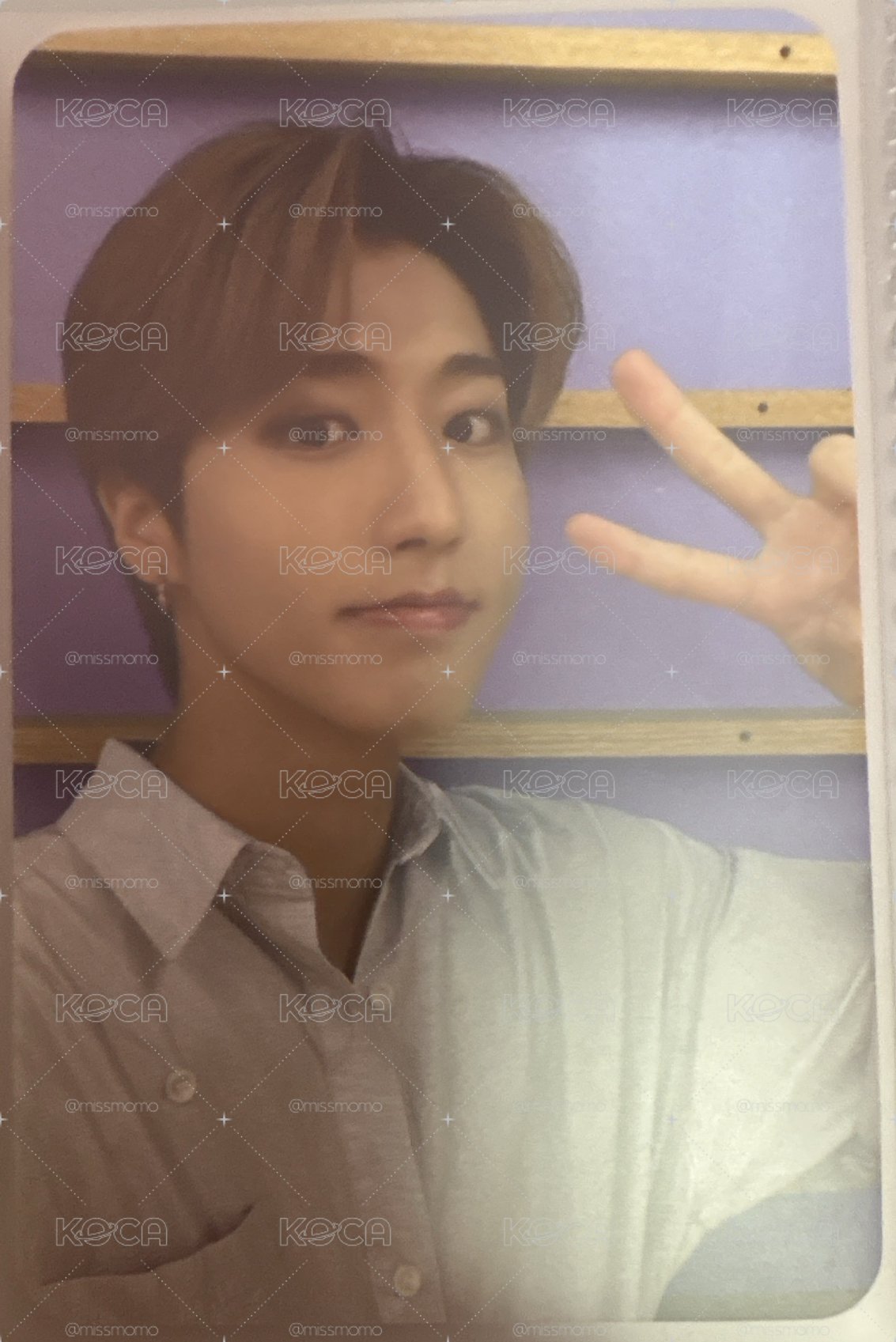 Stray kids 韓知城 MAXIDENT sr 1.0 簽售卡 