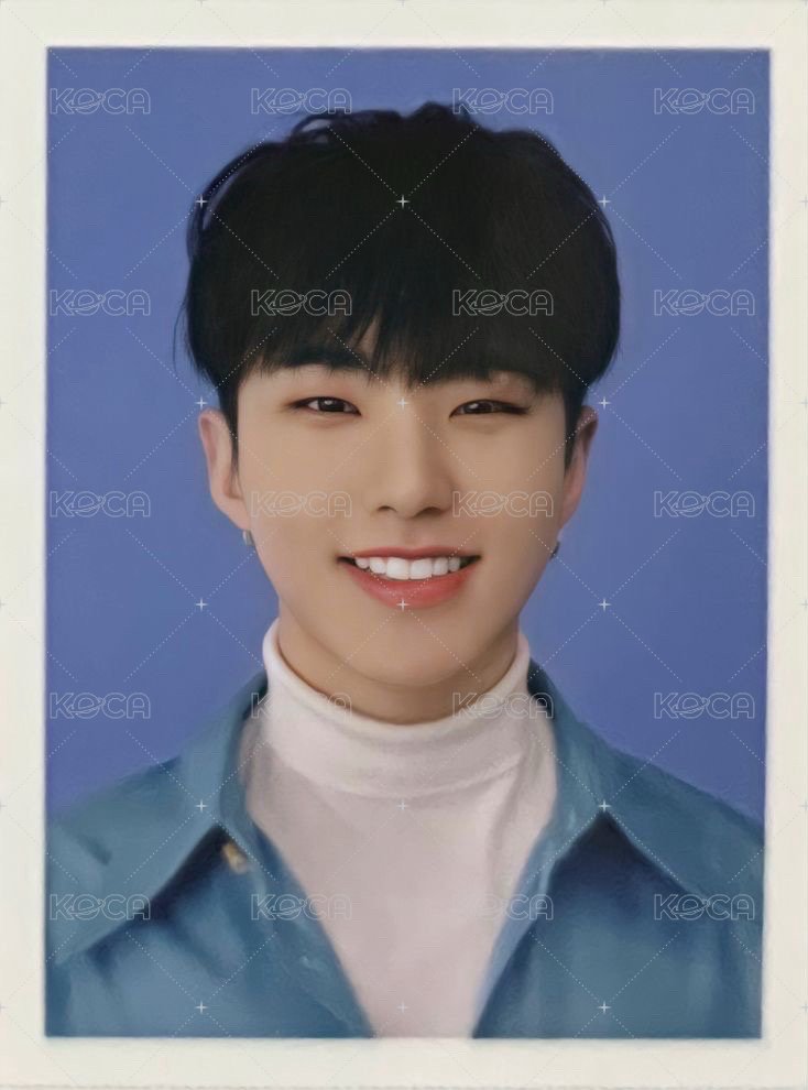 22’年曆 年曆卡 證件照 背面