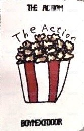 The Action 打歌卡 音樂銀行 音銀 背面