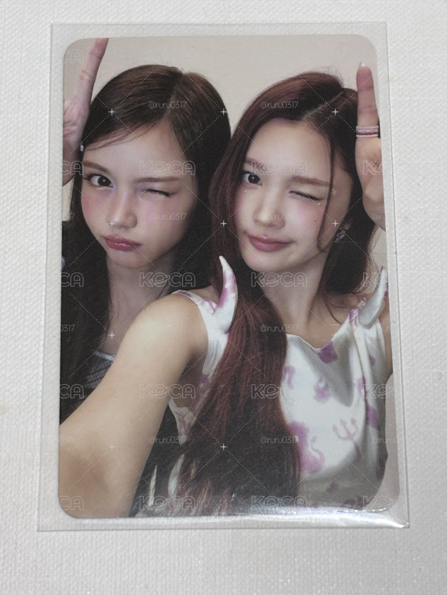 Hearts2Hearts Carmen Ana迷一專輯卡