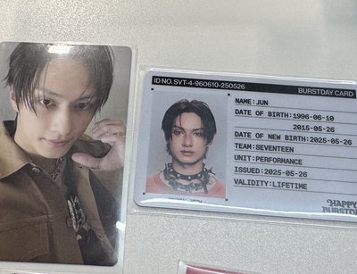 正五 俊wvs特典卡/ID卡