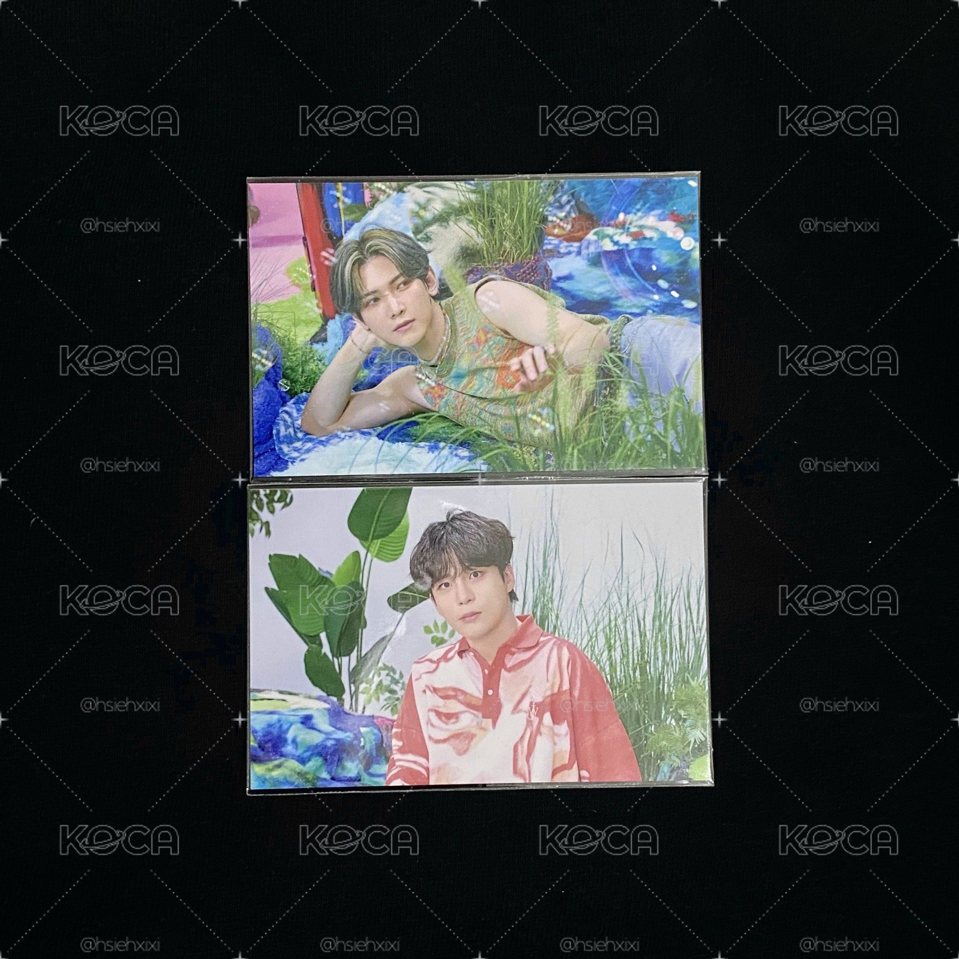 ateez 呂尚 鍾浩 fever.3 特典卡 HMV