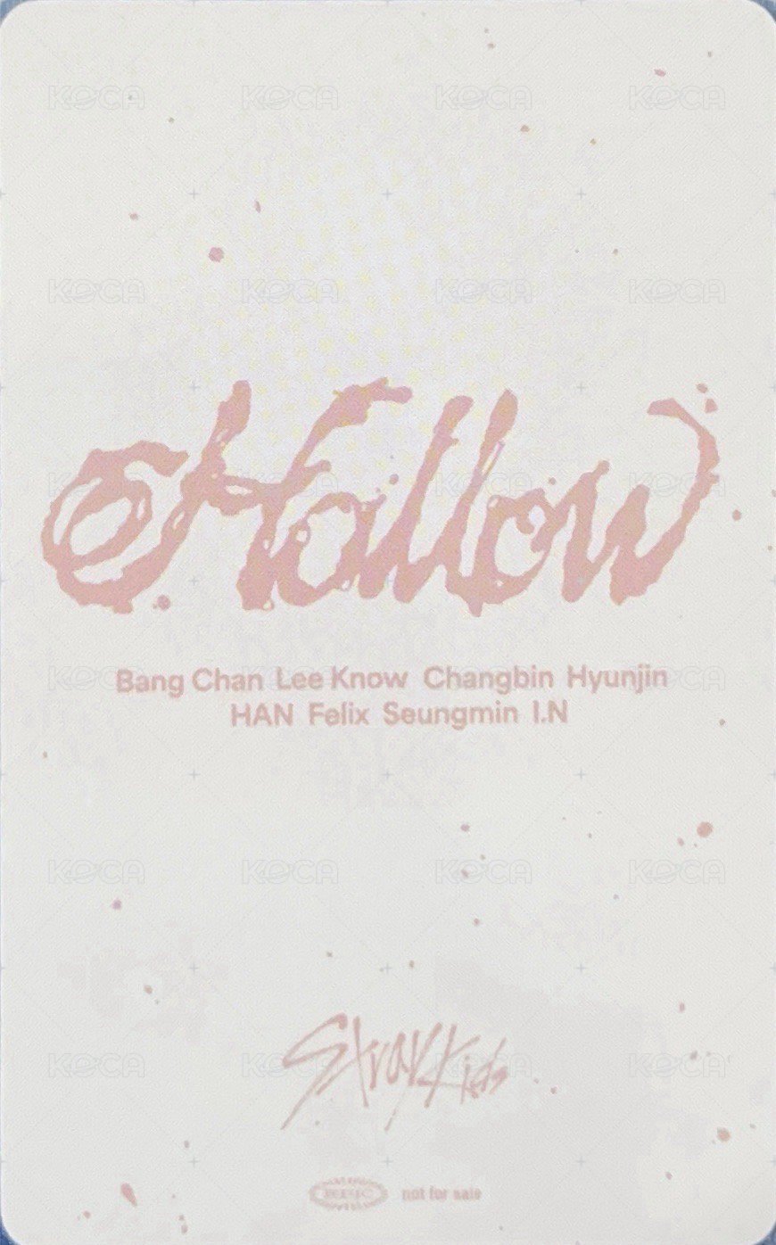 Hollow 索尼 特典卡  背面