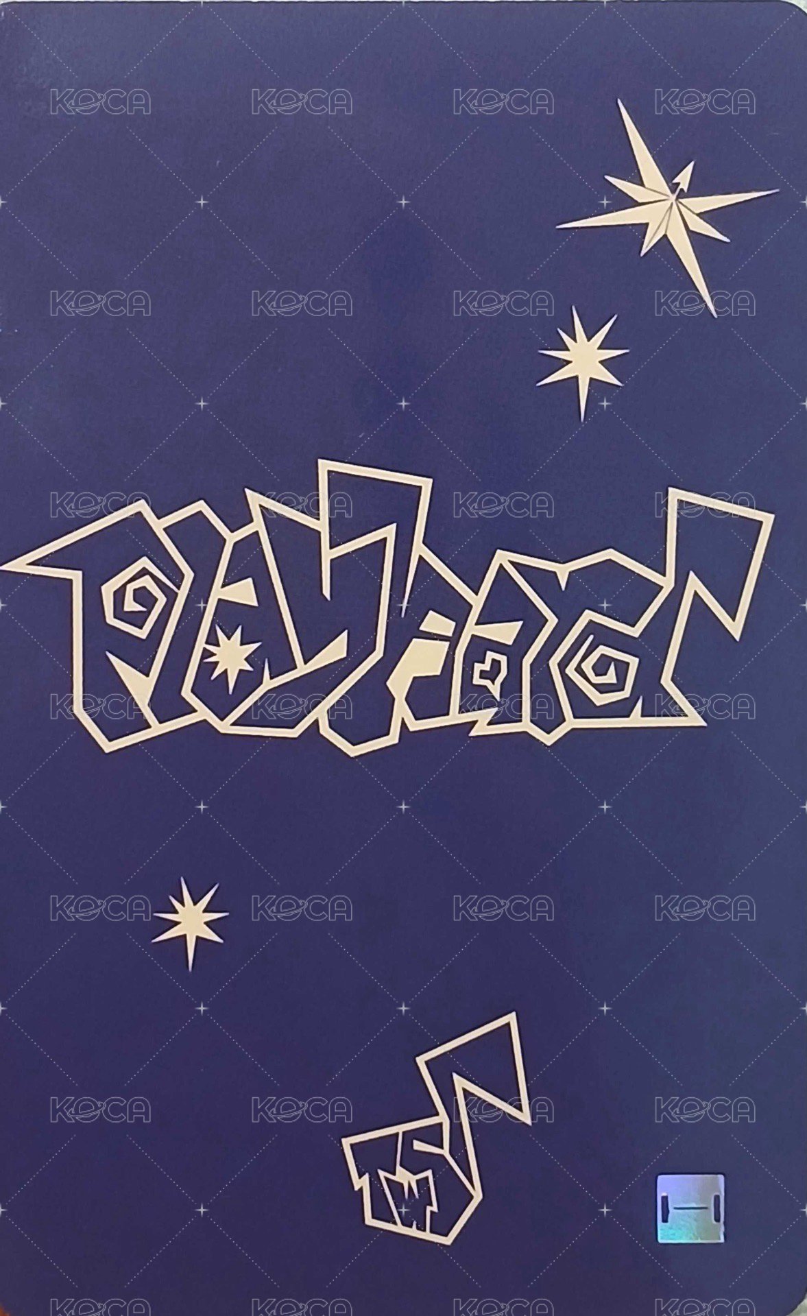 Play Hard wvs 2.0 單封 幸運卡  背面