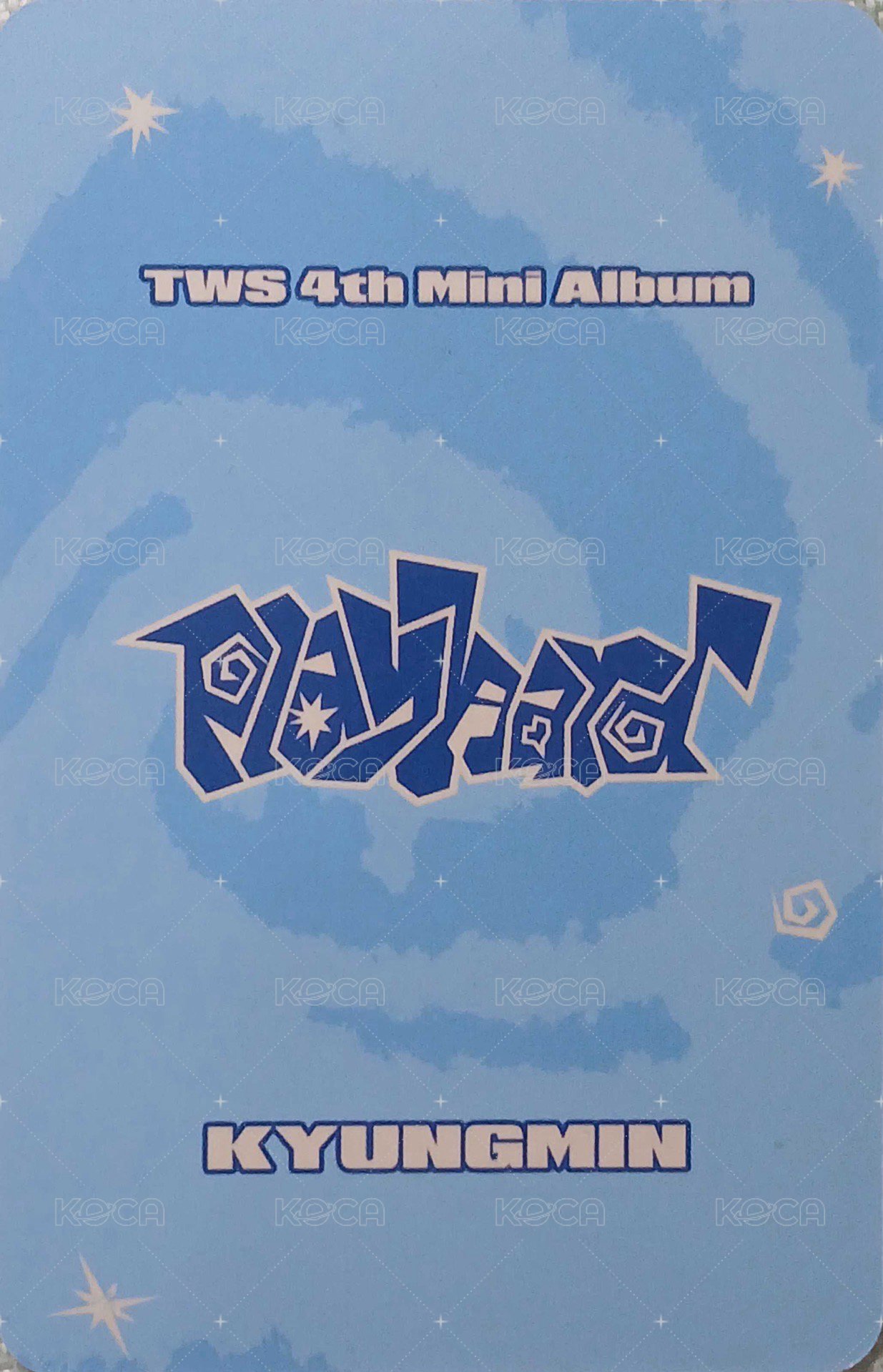 Play Hard 入場卡 / 場限卡  背面