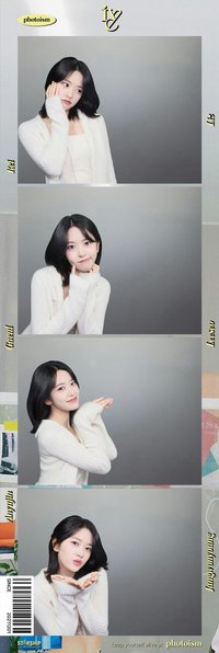 24’FM MAGAZINE IVE photoism 人生四格卡 