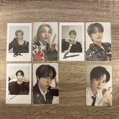 Stray kids 樂Star KMS 線上 簽售 特典卡 小卡 拍立得