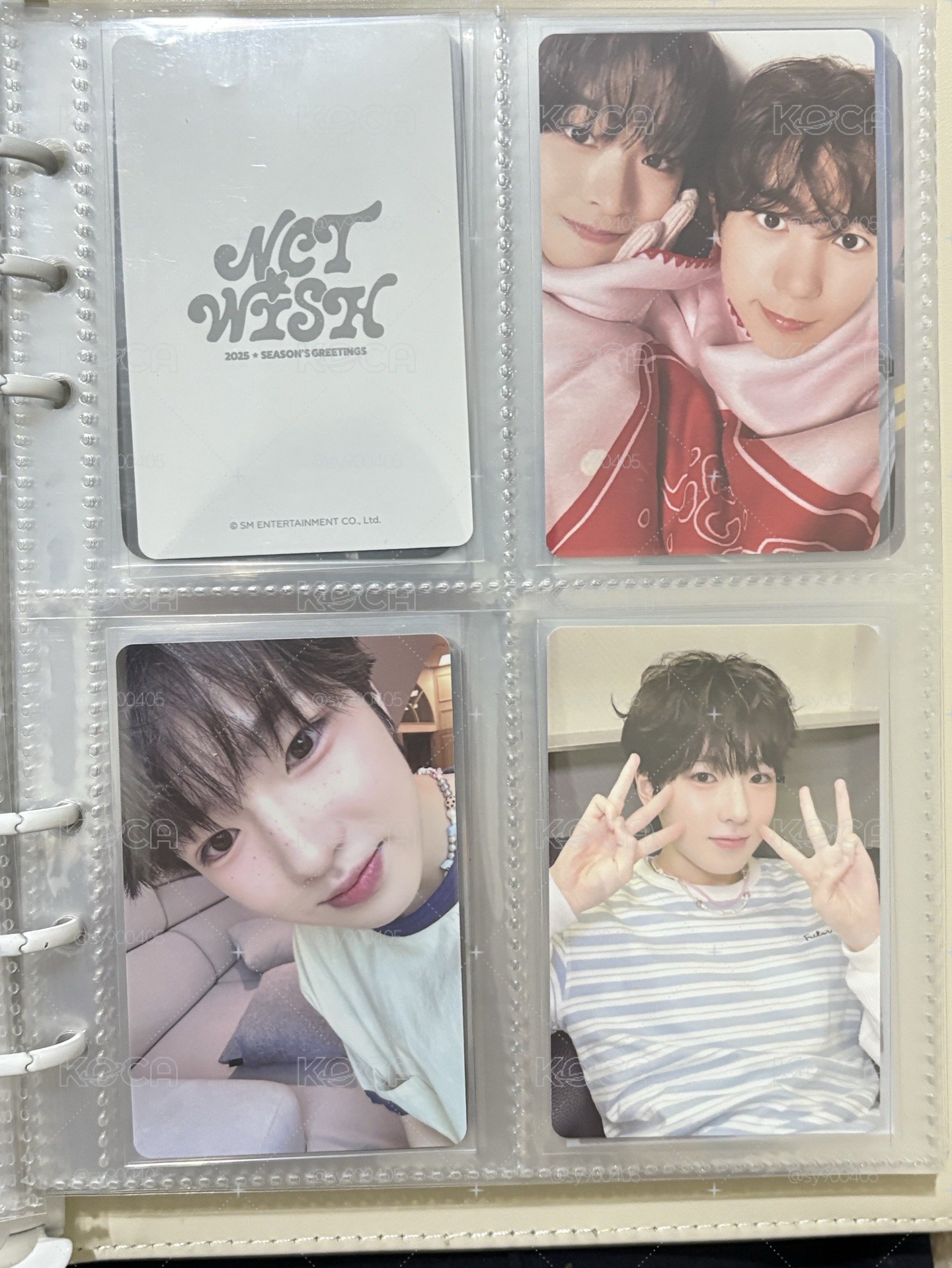 NCTWISH卡包（理療、sakuya)
