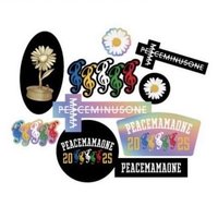 PMO 貼紙 PEACEMAMAONE