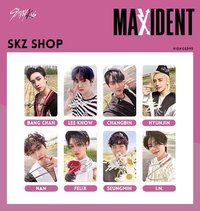 MAXIDENT SKZ Shop 簽名卡