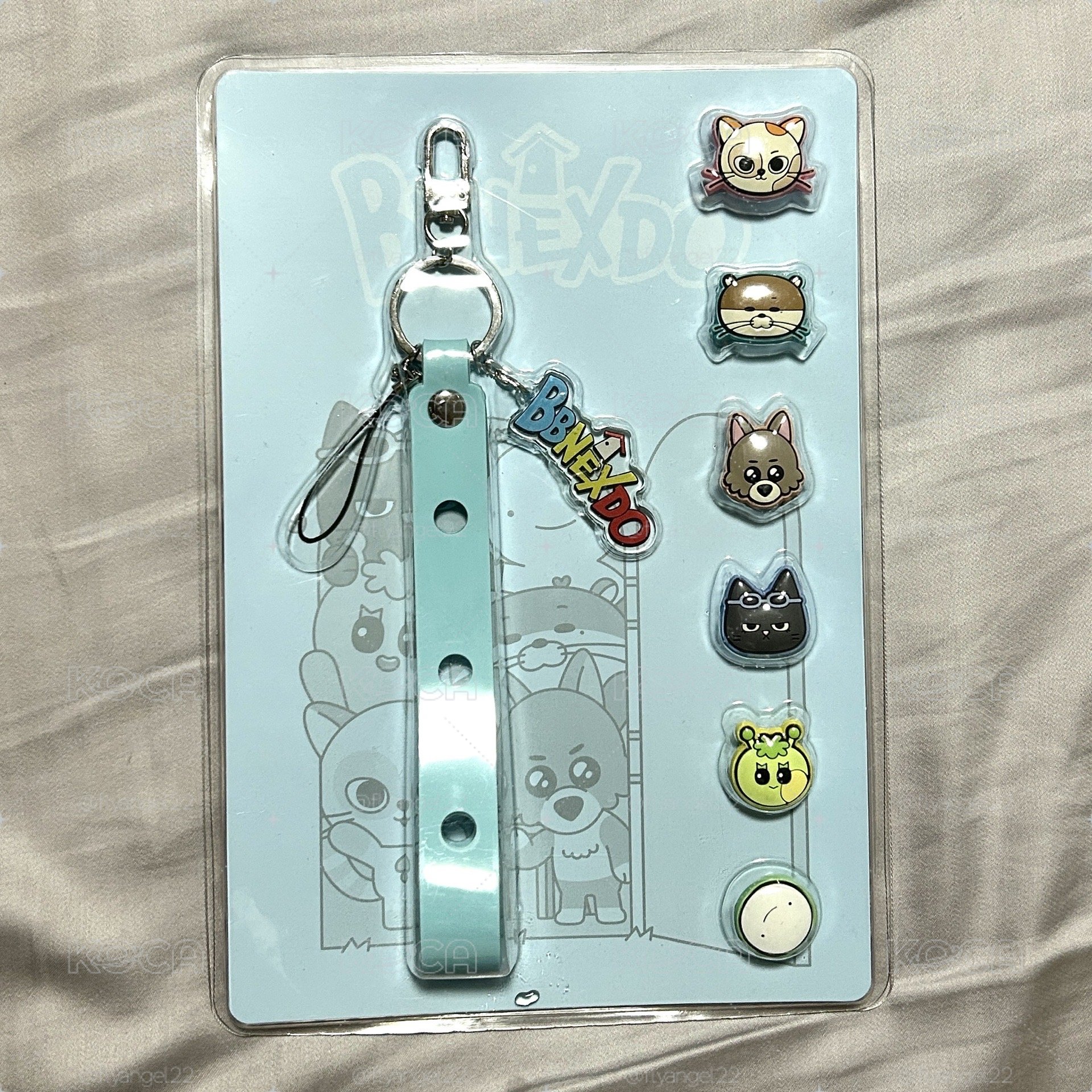 BOYNEXTDOOR BBNEXDO 鑰匙圈吊飾 手燈吊飾