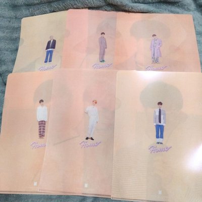 BTS Home 快閃 A4資料夾 L夾 