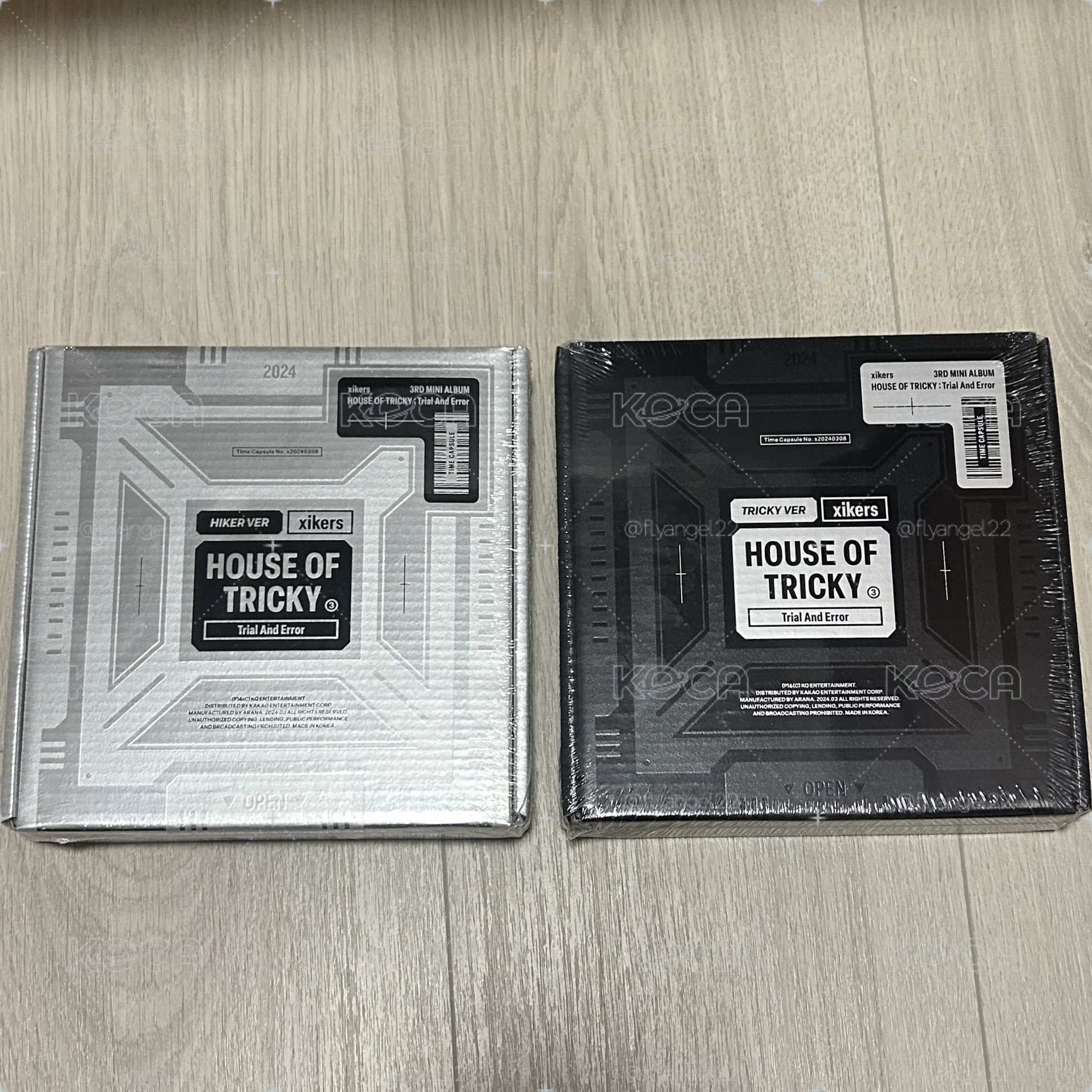 xikers [HOUSE OF TRICKY : Trial And Error] 迷三未拆專/特典卡