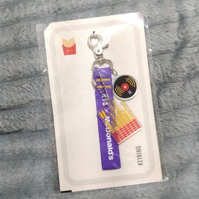 全新BTS X McDonald's  日本聯名鑰匙圈